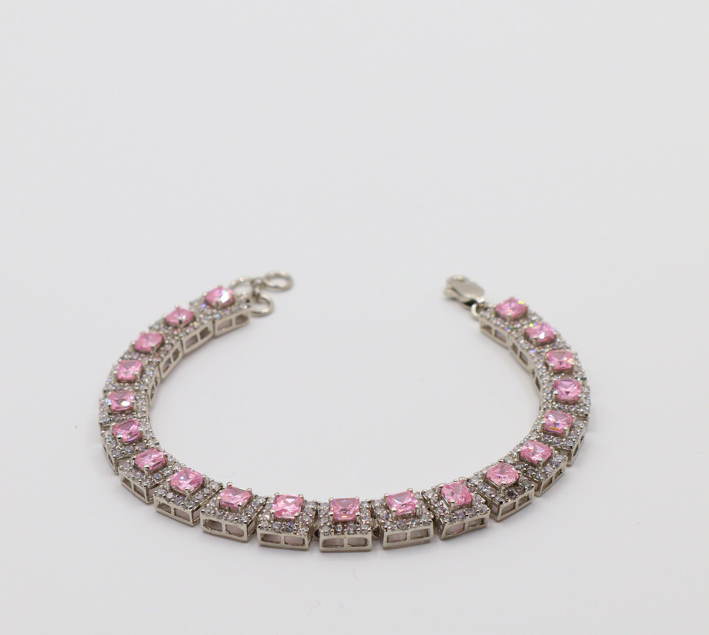 Rose Radiance Tennis Bracelet